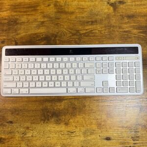 Logitech K750 Wireless Solar Keyboard For Mac Silver - No Dongle‎